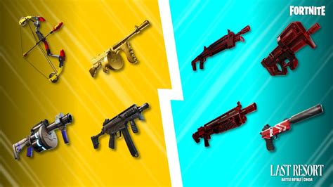 exotic weapons fortnite chapter 4 season 4